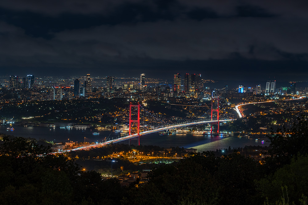 イスタンブールで人気の夜景スポット「チャムルジャ・ヒル」