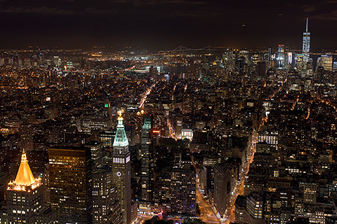 ニューヨーク エンパイア ステート ビル メイン展望台 86階 の夜景 治安状況 アクセス 料金など完全レポート