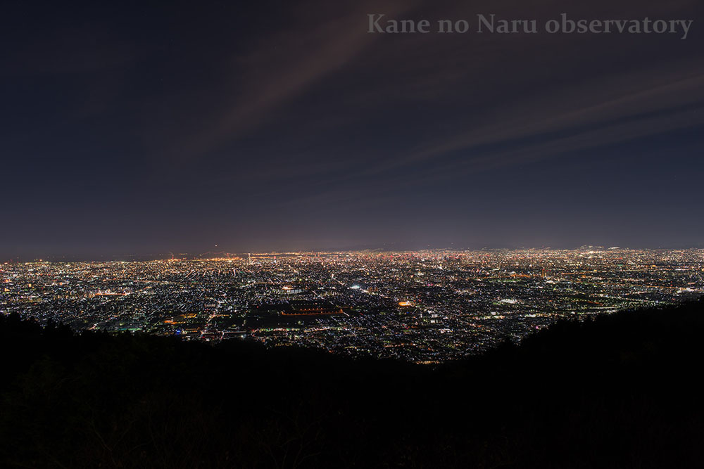 Night view from Shigi-ikoma Skyline