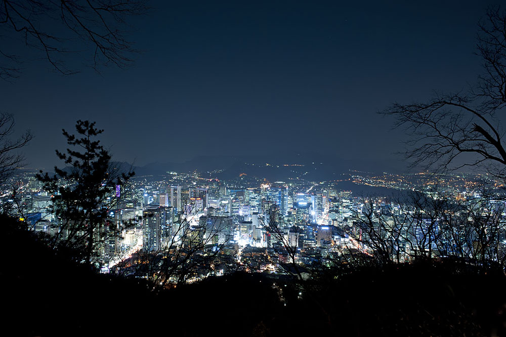 N Seoul Tower Roof terrace