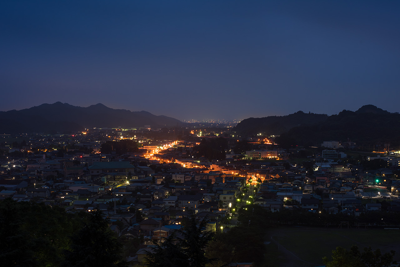 嘉多山公園の夜景 (栃木県佐野市) -こよなく夜景を愛する人へ