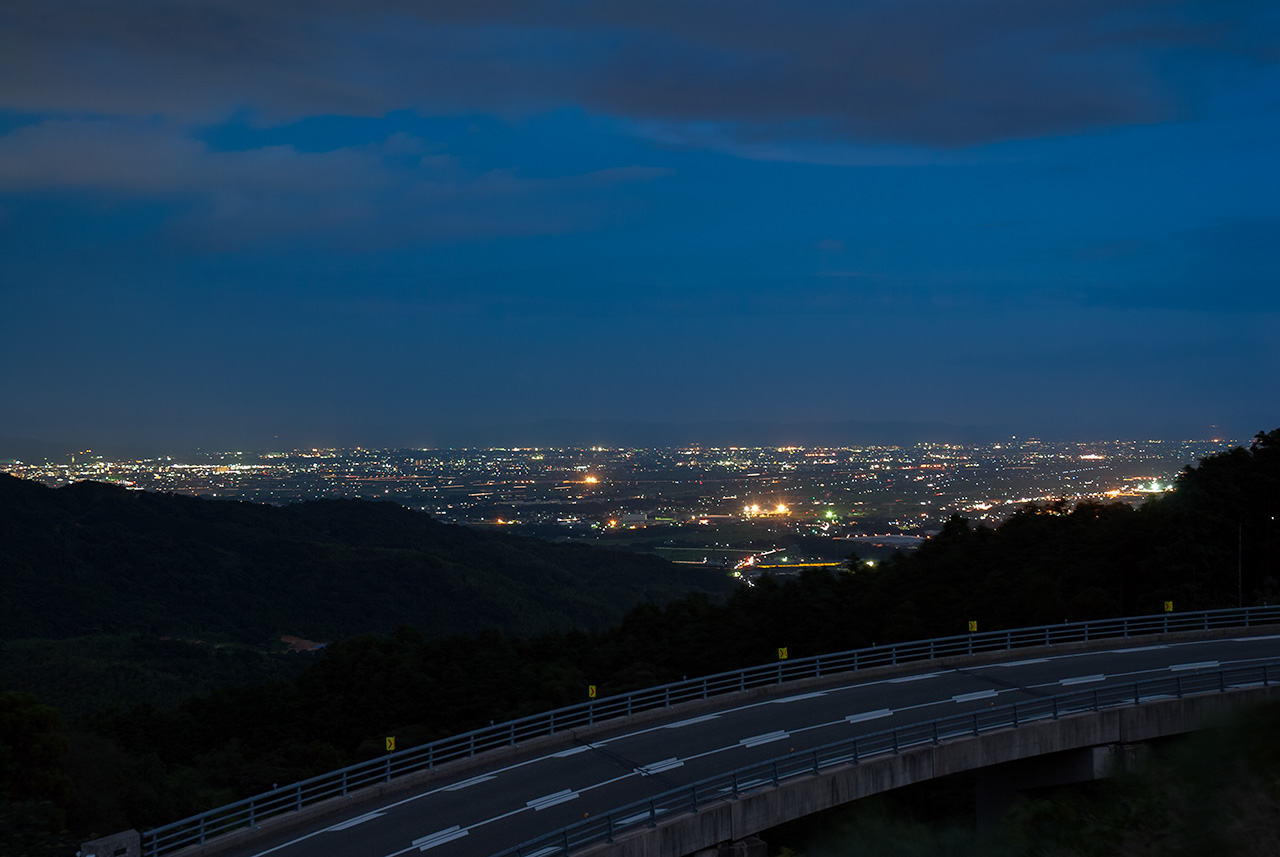 吉野ヶ里町を望む