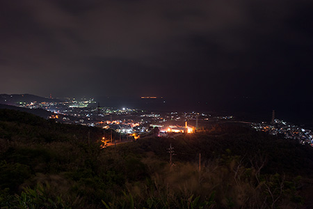 東太陽橋の夜景