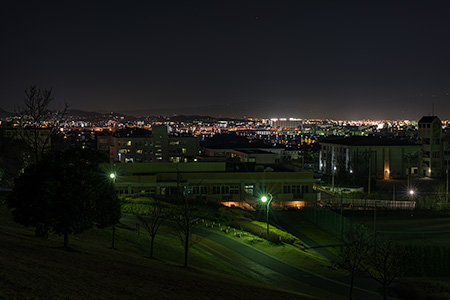 青葉公園の夜景