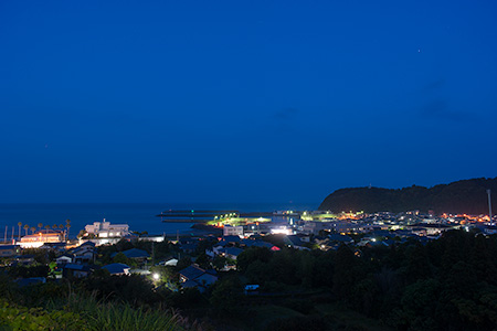 青島パーキングの夜景