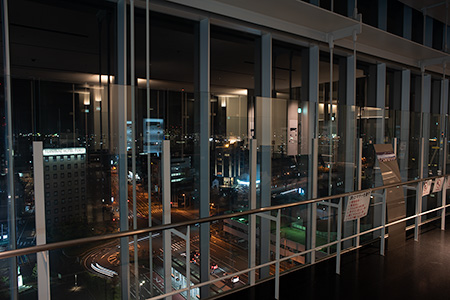 AOSSA（アオッサ）の夜景