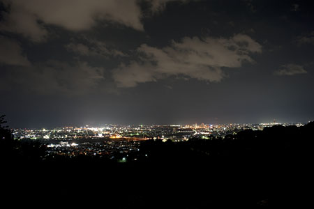 アップルロードの夜景