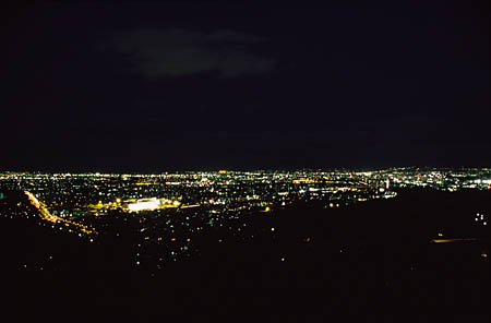 嵐山展望台の夜景