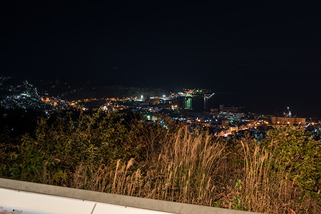 旭展望台の夜景