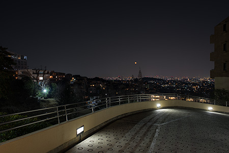 朝日ヶ丘北公園の夜景