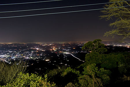 愛宕神社の夜景