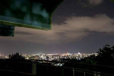 愛宕山記念公園の夜景