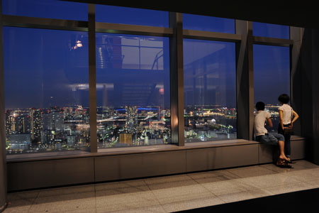 カレッタ汐留の夜景