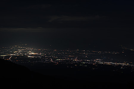 チェリーパークラインの夜景