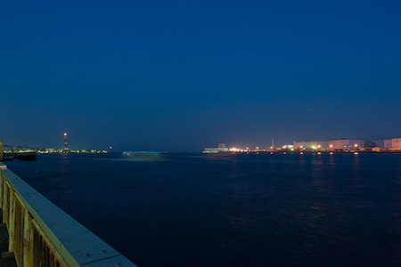 ちどり公園の夜景