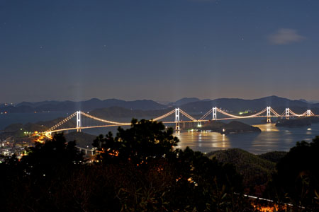 近見山展望台の夜景