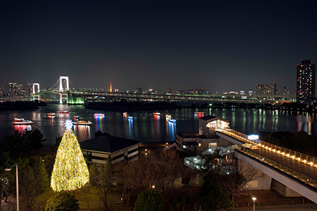 デックス東京ビーチの夜景
