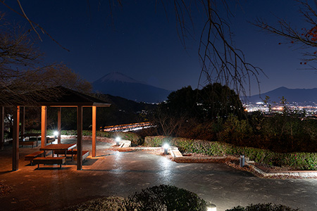 富士川SAの夜景
