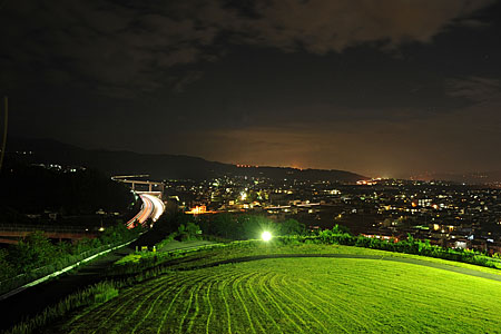 玄藩山公園の夜景