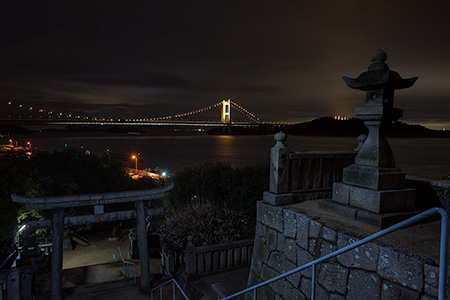 祇園神社の夜景