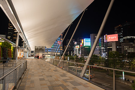 東京駅 グランルーフの夜景
