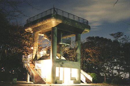弘明寺公園展望台の夜景