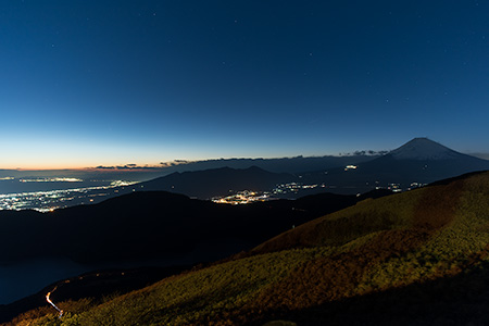 箱根駒ヶ岳ロープウエイの夜景