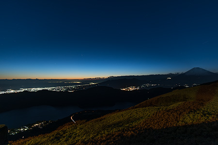箱根駒ヶ岳ロープウエイの夜景