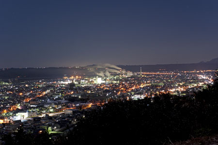 白岩寺公園の夜景