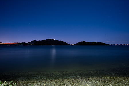 浜名湖SAの夜景