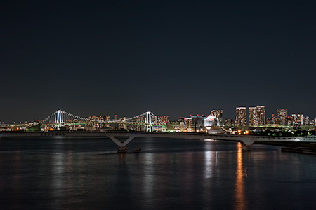 晴海大橋の夜景