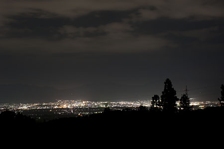 初恋の丘の夜景