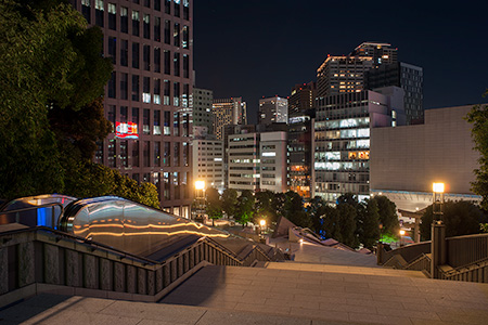 日枝神社の夜景