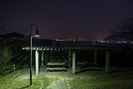 彦島南公園の夜景