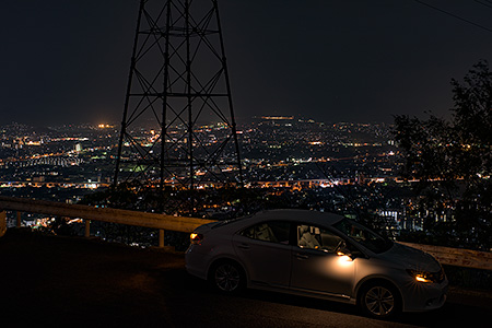 姫塚の夜景