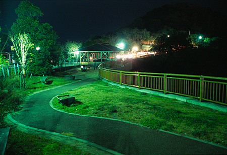 日峯大神子広域公園の夜景