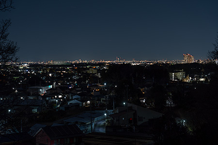 比良の丘の夜景