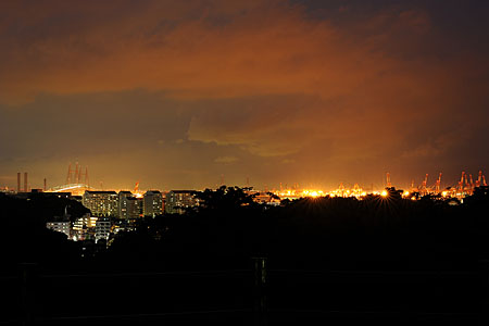 本牧山頂公園の夜景