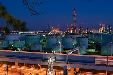 本牧臨海公園の夜景