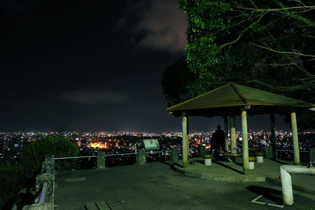 本妙寺公園の夜景