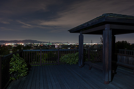 櫟本高塚公園の夜景