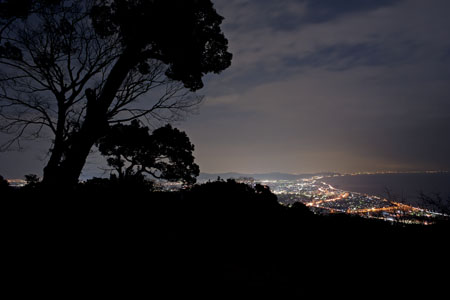 石垣山城の夜景