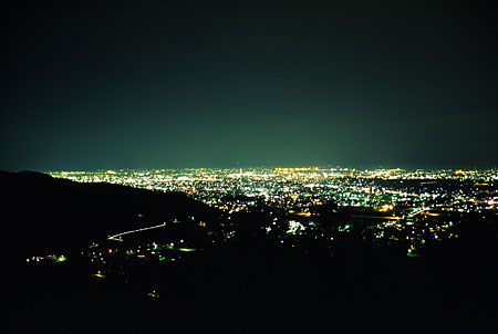 石巻山の夜景