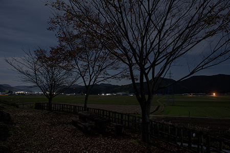 石崎の立石跡の夜景