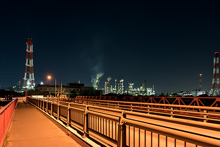 磯津橋の夜景