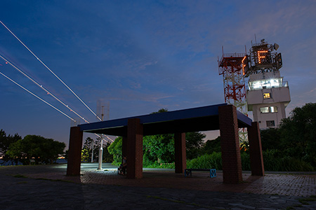 城南島海浜公園の夜景