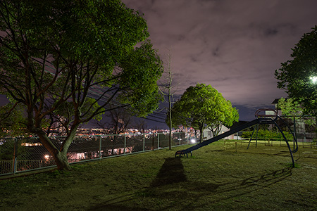 十文字山西公園の夜景