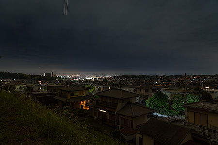 かまくら道の夜景