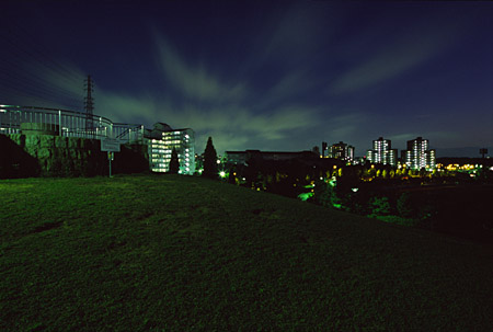 上柚木公園の夜景