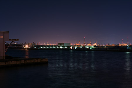 かもめ大橋の夜景